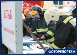 Астраханские пожарные устроили учения в КИМРТ Астраханские пожарные устроили учения в КИМРТ