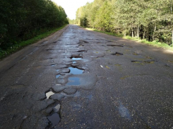 В Астраханской области сняли «убитую» дорогу