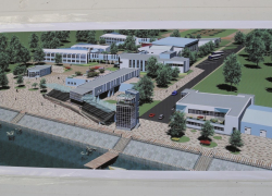 Центр водных и гребных видов спорта в Яксатово все-таки построят: кадры со строительной площадки 